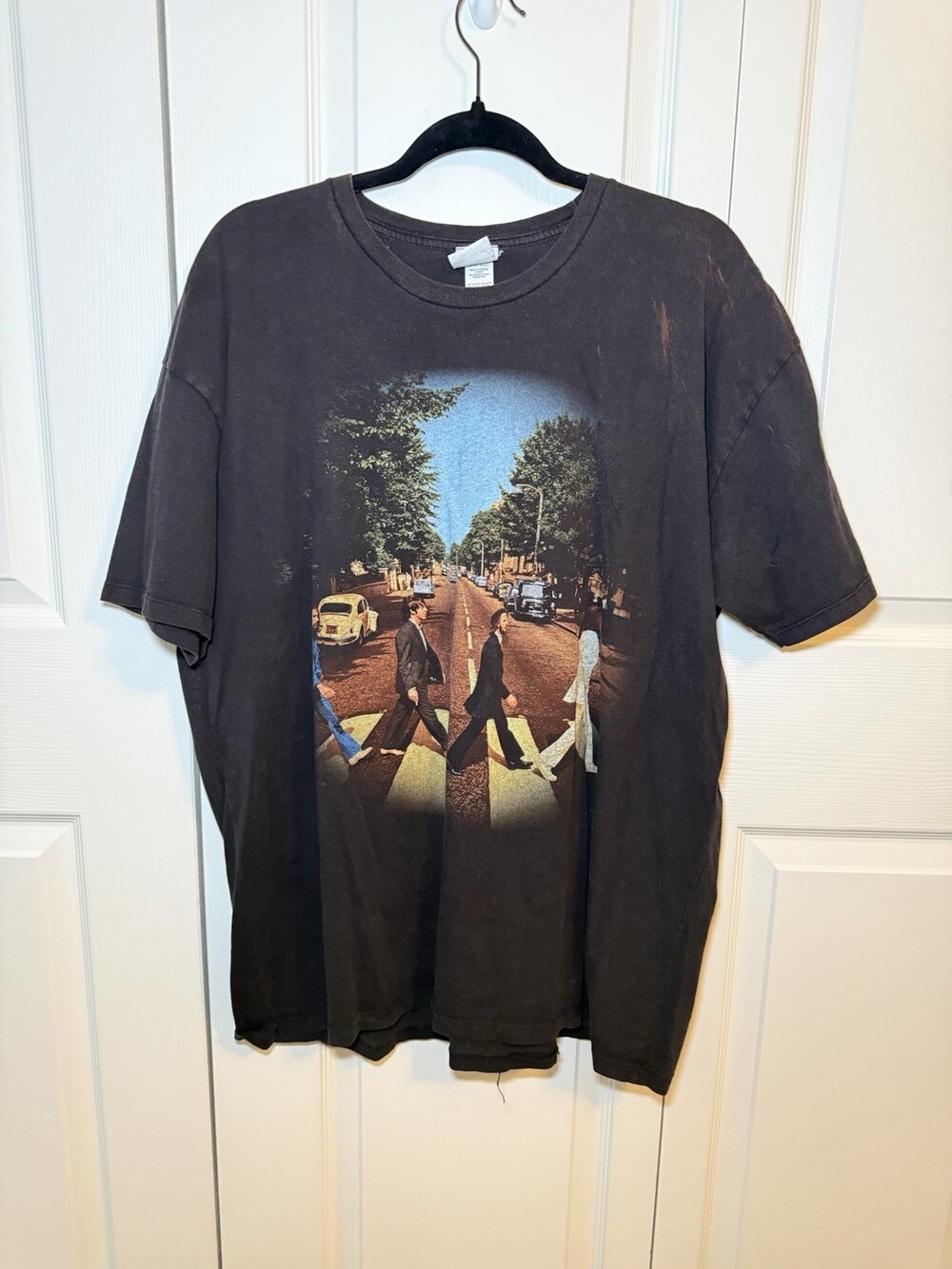The Beatles Abbey Road Graphic T-Shirt Size 2XL Rock & Pop Music Tee